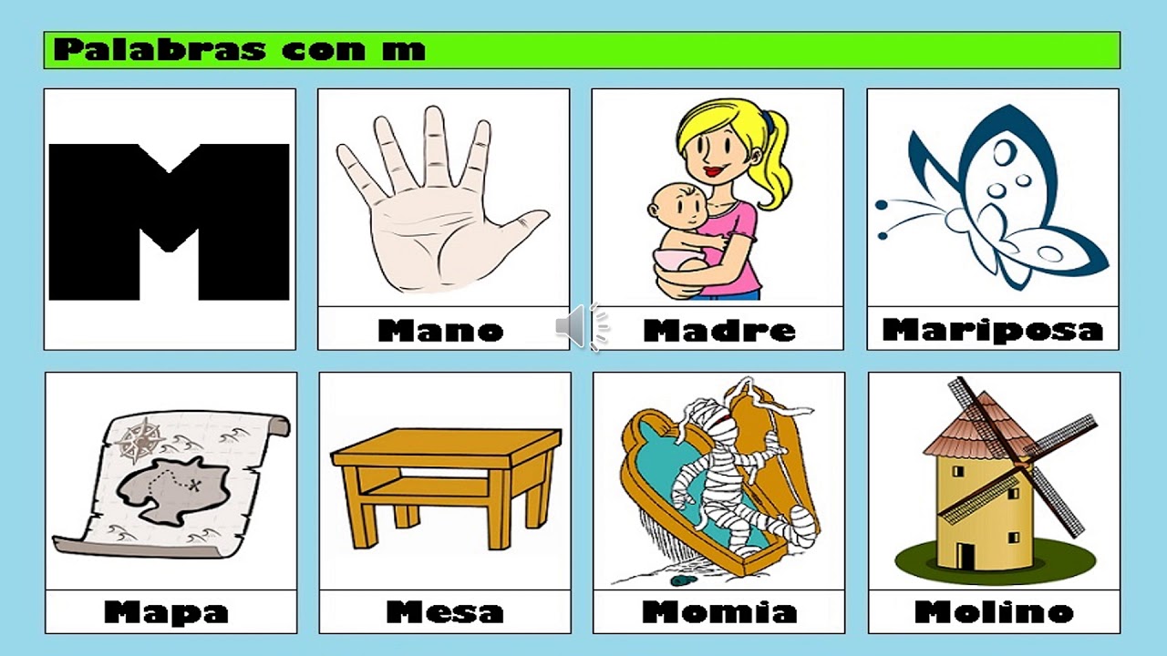 LETRA M KINDER