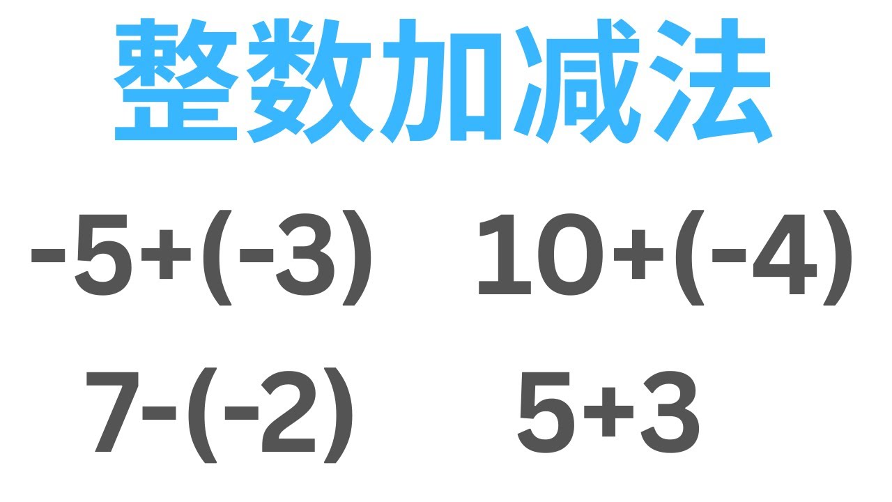 整数加减法终极指南：掌握这个简单方法，再也不怕正负数！