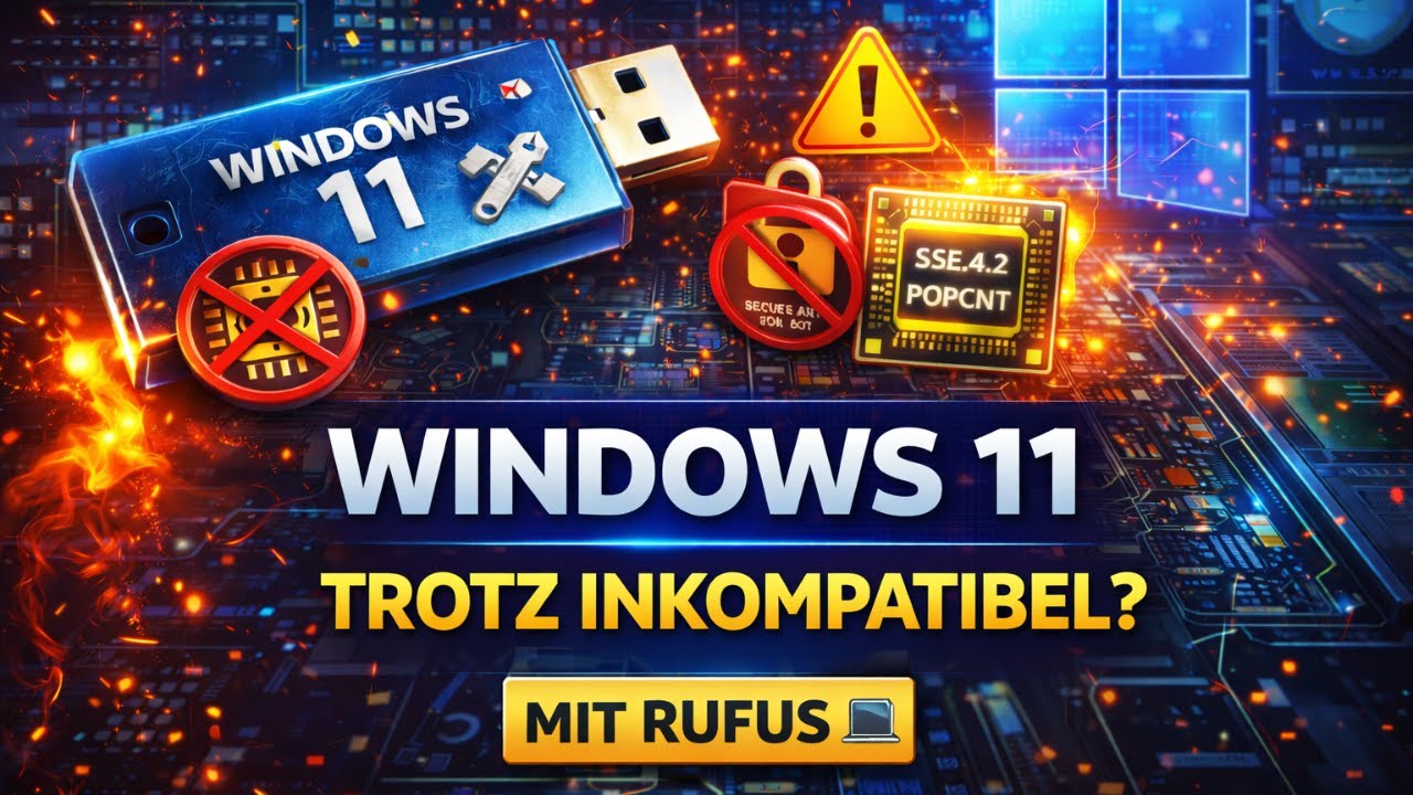 Unglaublich einfach: So erstellst du den perfekten Windows-11-USB-Stick!