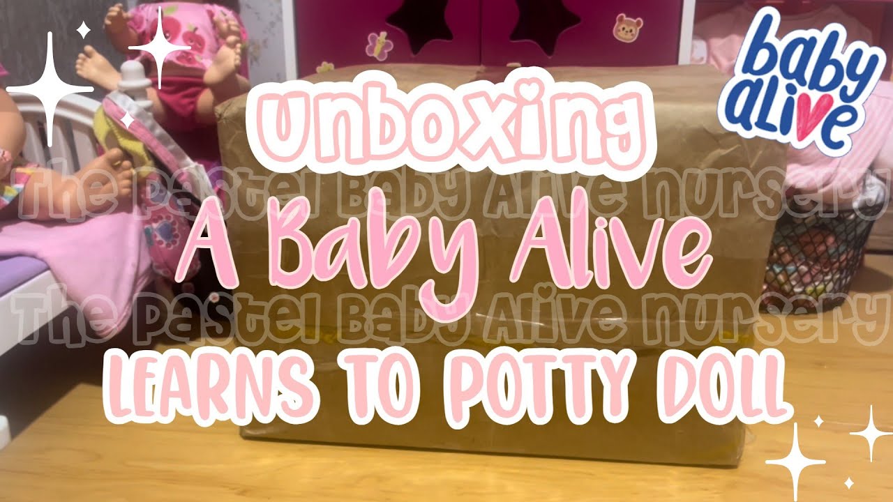 Unboxing A Portuguese Baby Alive Learns To Potty Doll!