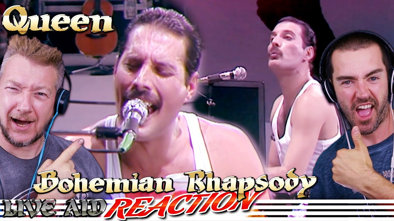 First Time Watching! ''Bohemian Rhapsody'' (Live Aid 1985) Queen REACTION
