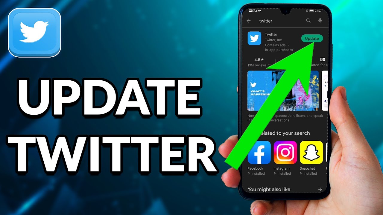 How To Update Twitter App On Android