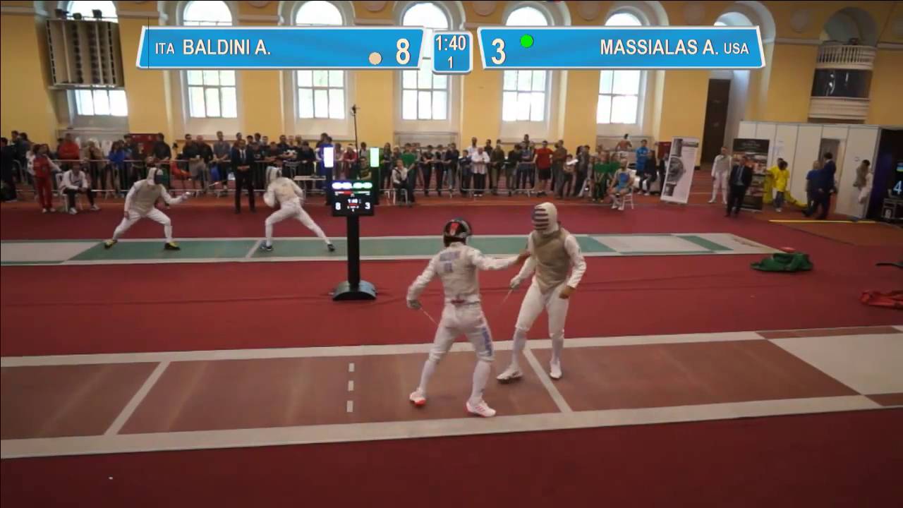 T32 Andrea BALDINI (ITA) - Alexander MASSIALAS (USA)