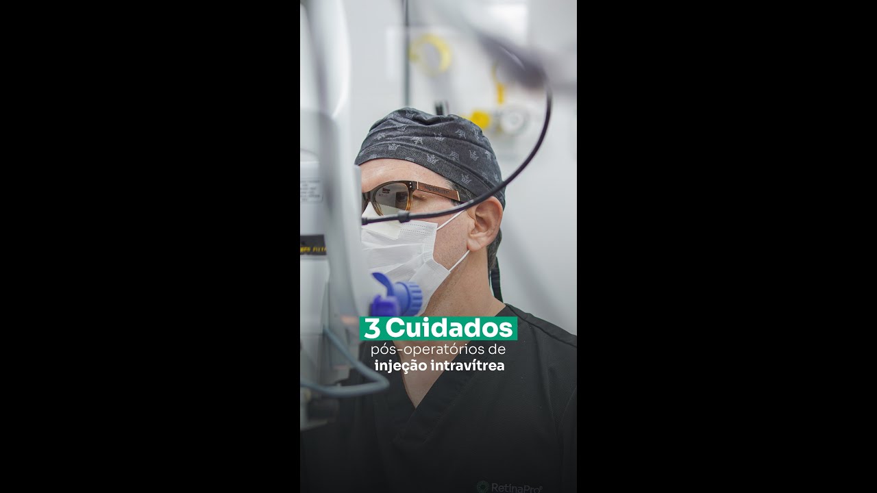 3 Dicas de pós operatório da Injeção Intravítrea.  | Dr. Alexandre Rosa