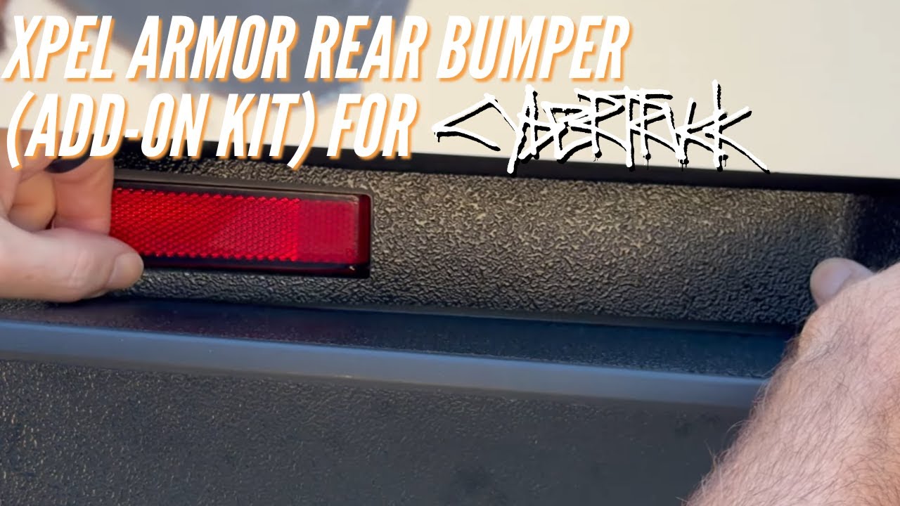 Xpel Armor Rear Bumper Add-On Kit