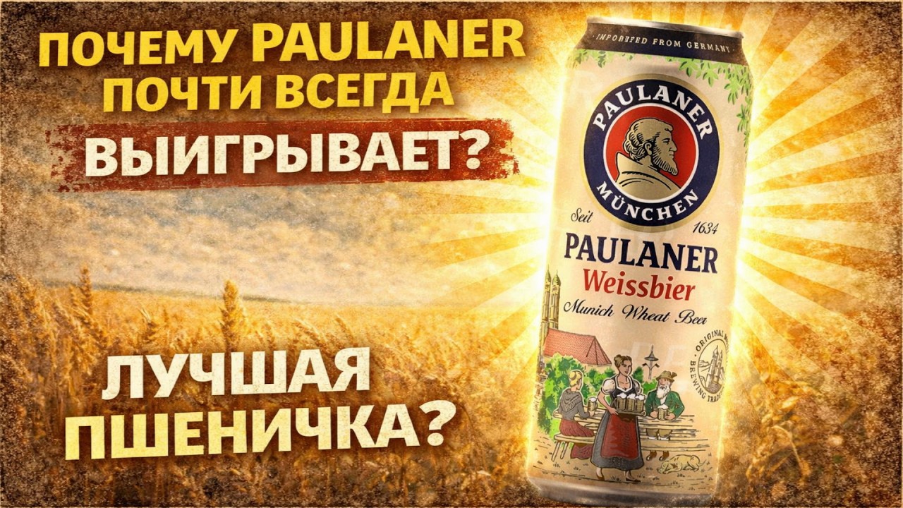Paulaner&mdash; Weissbier: та самая пшеничка, которую любят все