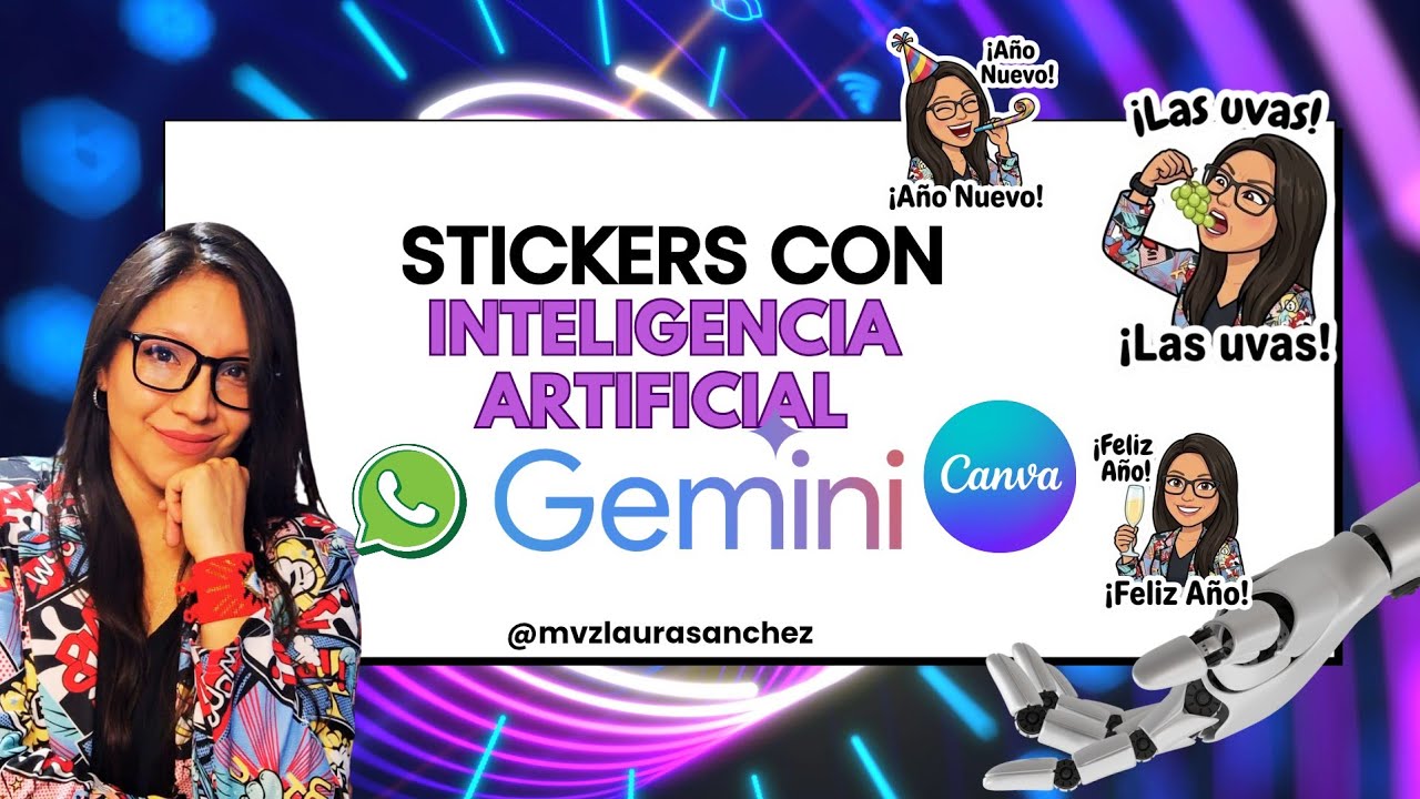 Cómo Crear Stickers de WhatsApp con IA usando Gemini y Canva | Paso a Paso