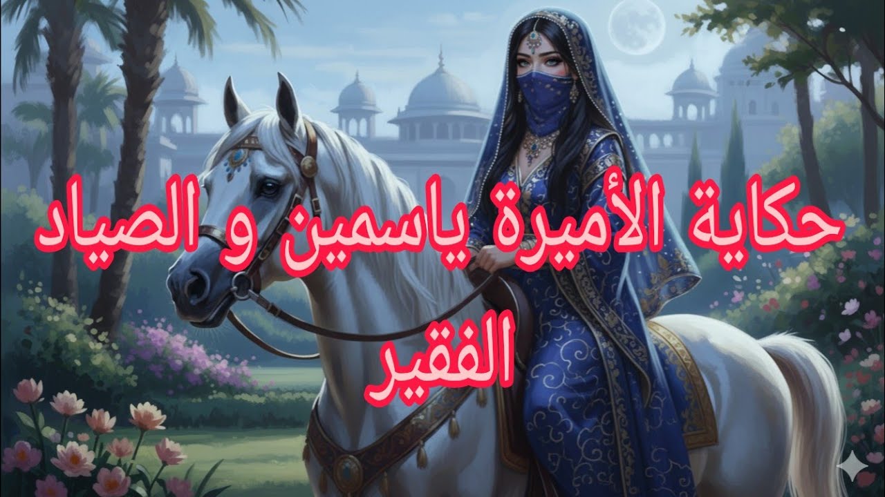 حكاية الأميرة ياسمين و الصياد الشاب الفقير فهل ياترى ستنجح قصة حبهم ؟#قصص#حكايات#روايات#تصميمي#viral