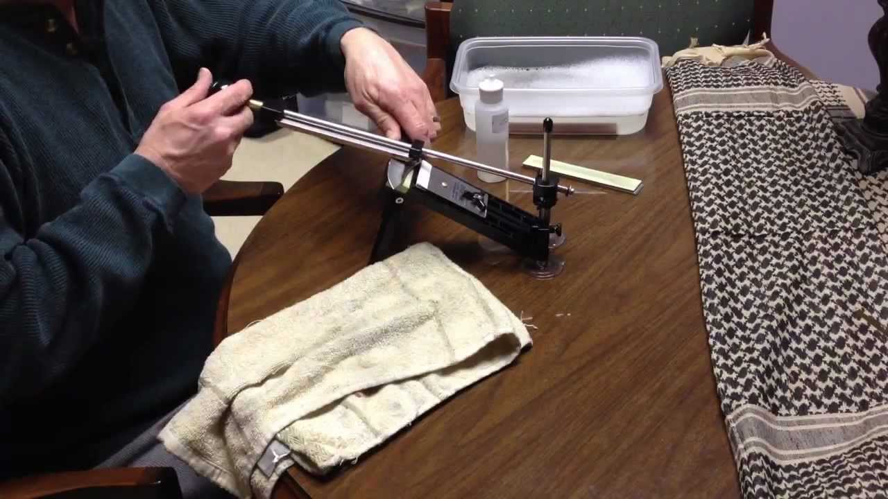 Edgepro Apex Tutorial #1:  220-1000 Grit Stones