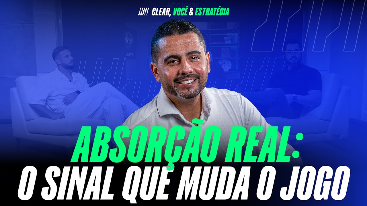 Absorção Real no Fluxo: Como Identificar o Movimento Antes do Mercado Explodir | EPISÓDIO #3