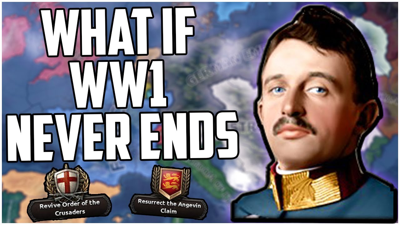 Hearts of Iron 4 but What If WW1 Never Ends?!