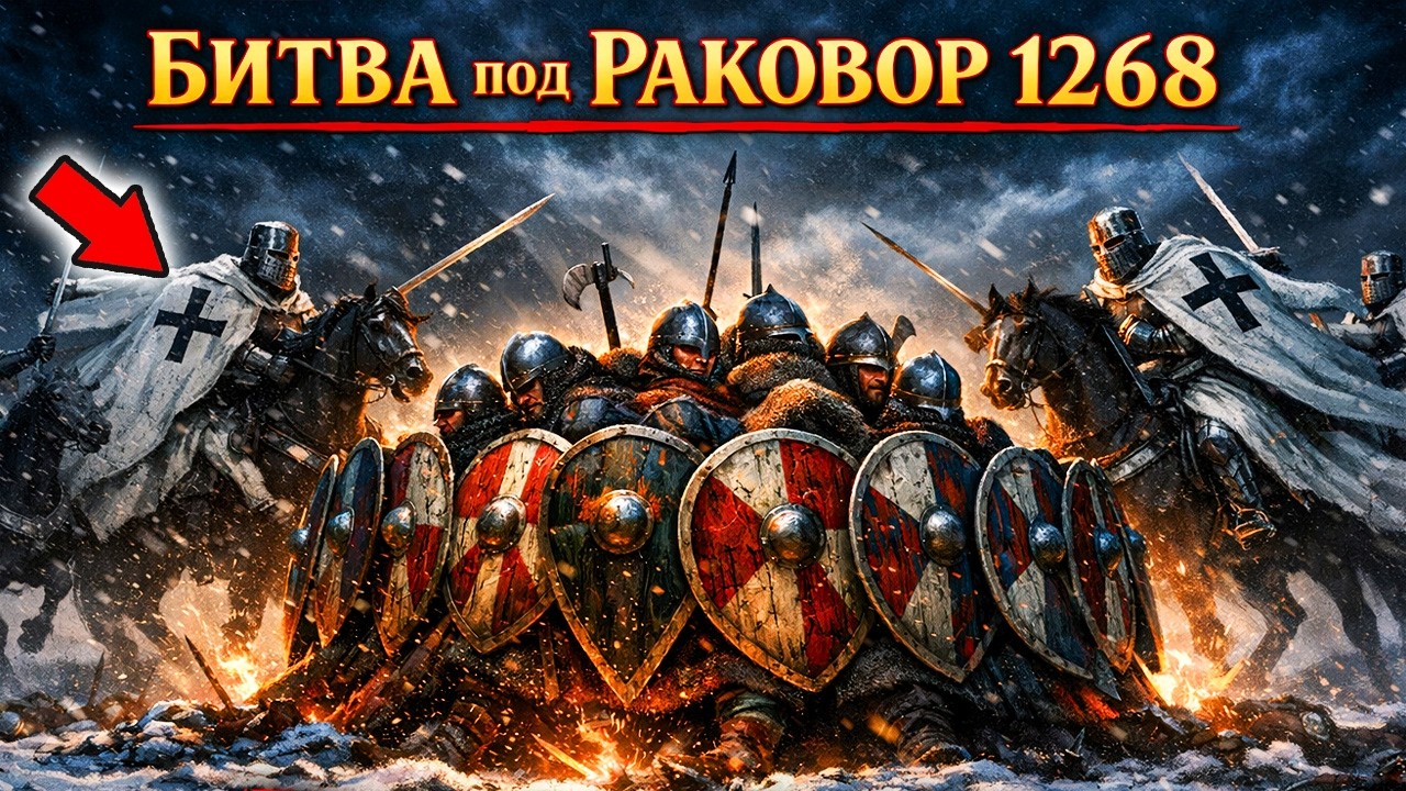 Раковорская битва 1268: как Новгород разбил Тевтонский орден. Битва страшнее Ледового побоища
