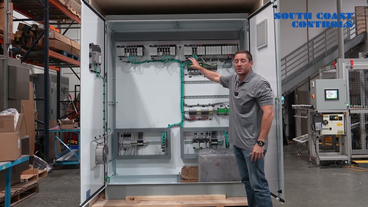 UL508A Double Door Control Panel Walkthrough | ControlLogix, HMI & More