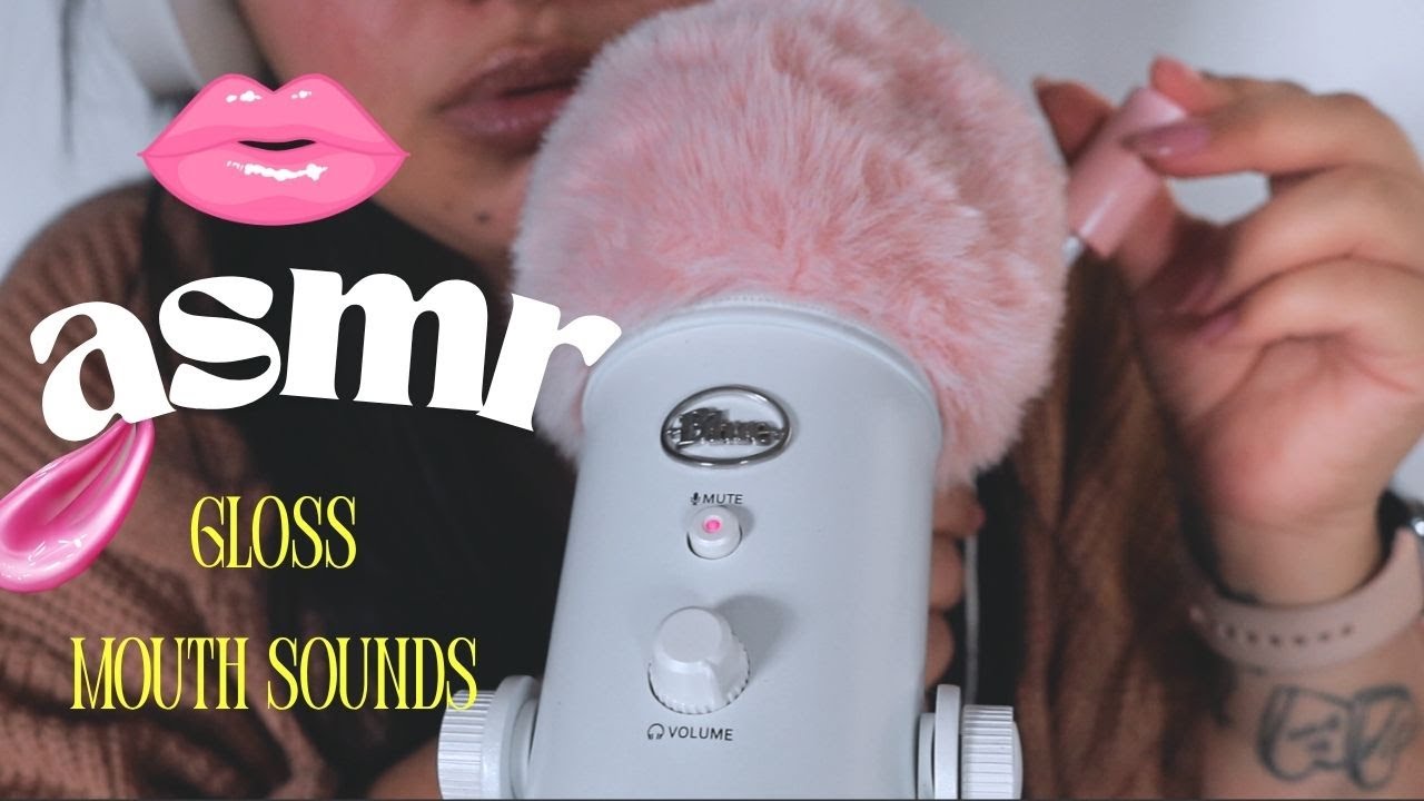 Ultra Glossy ASMR 💋 Mouth Sounds + Massage to Make You Sleep