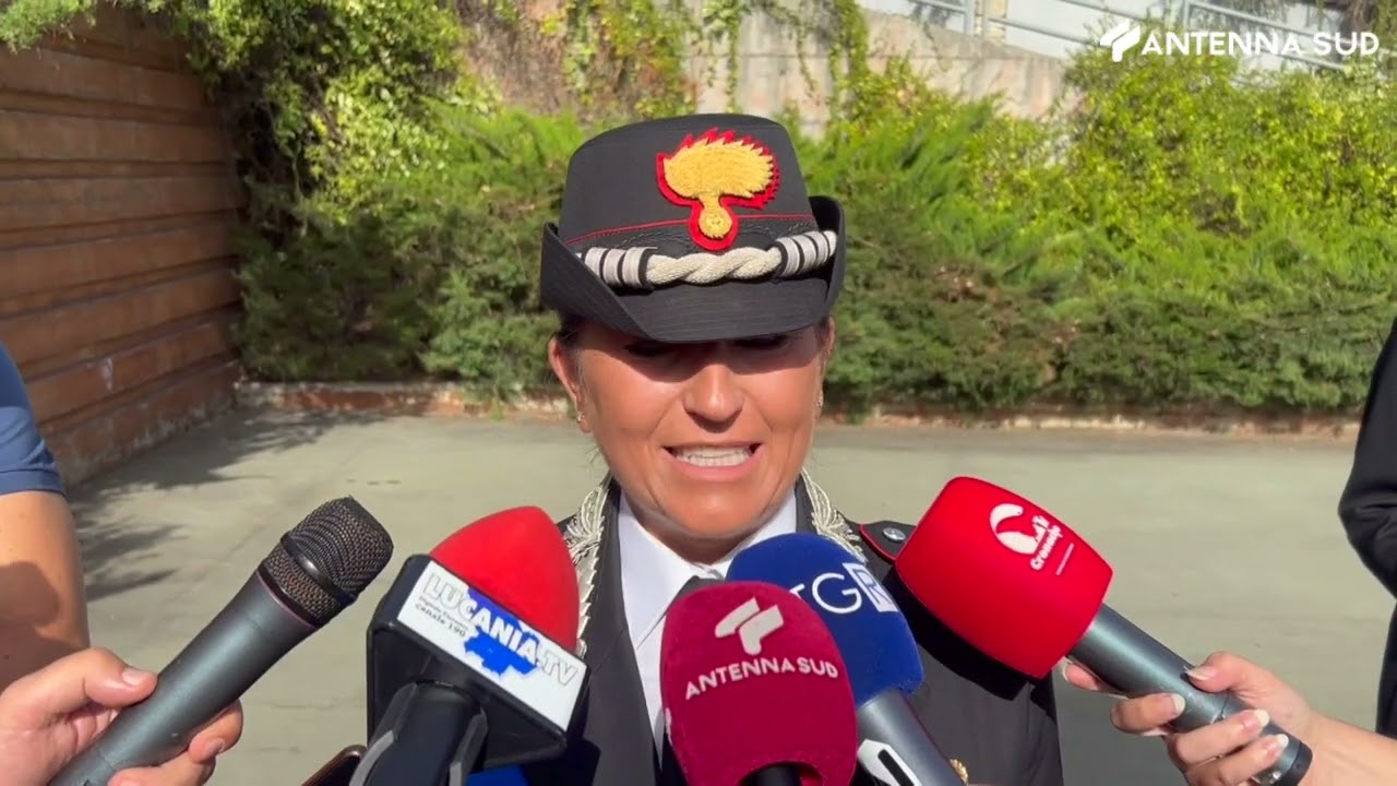 18 settembre 2023 Potenza, C.C. Forestale Basilicata, Col. Martino il nuovo comandante regionale