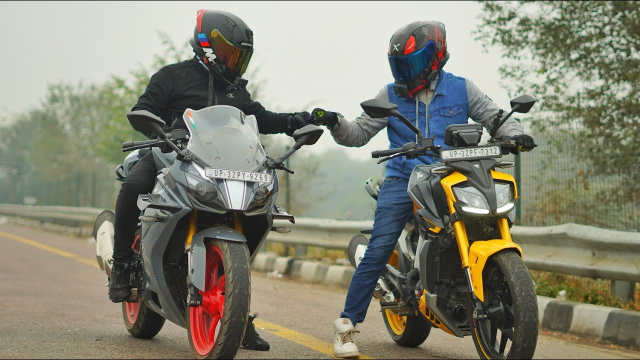 2025 New Tvs Apache RR310 Vs  RTR 310 Comparison | Drag Race