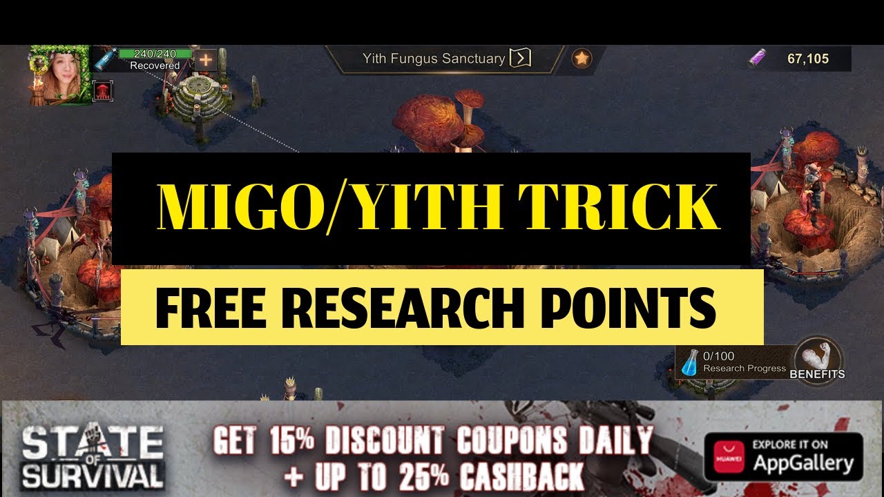 State of Survival : MIGO/YITH Research Trick