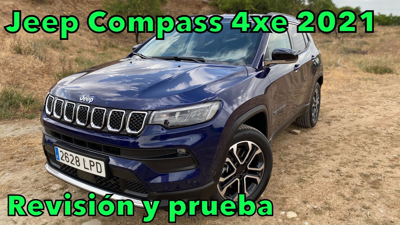 Nuevo JEEP COMPASS 4xe 2021 REVISIÓN y PRUEBA definitiva de autonomía y consumo modo híbrido MOTORK