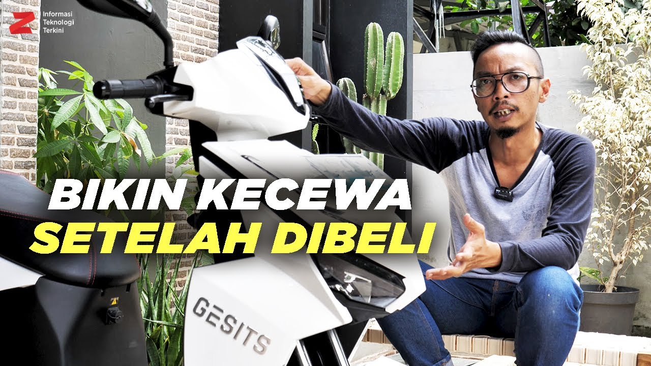Komplenan Gue untuk Motor Listrik GESITS Setelah 2 Minggu Dipakai