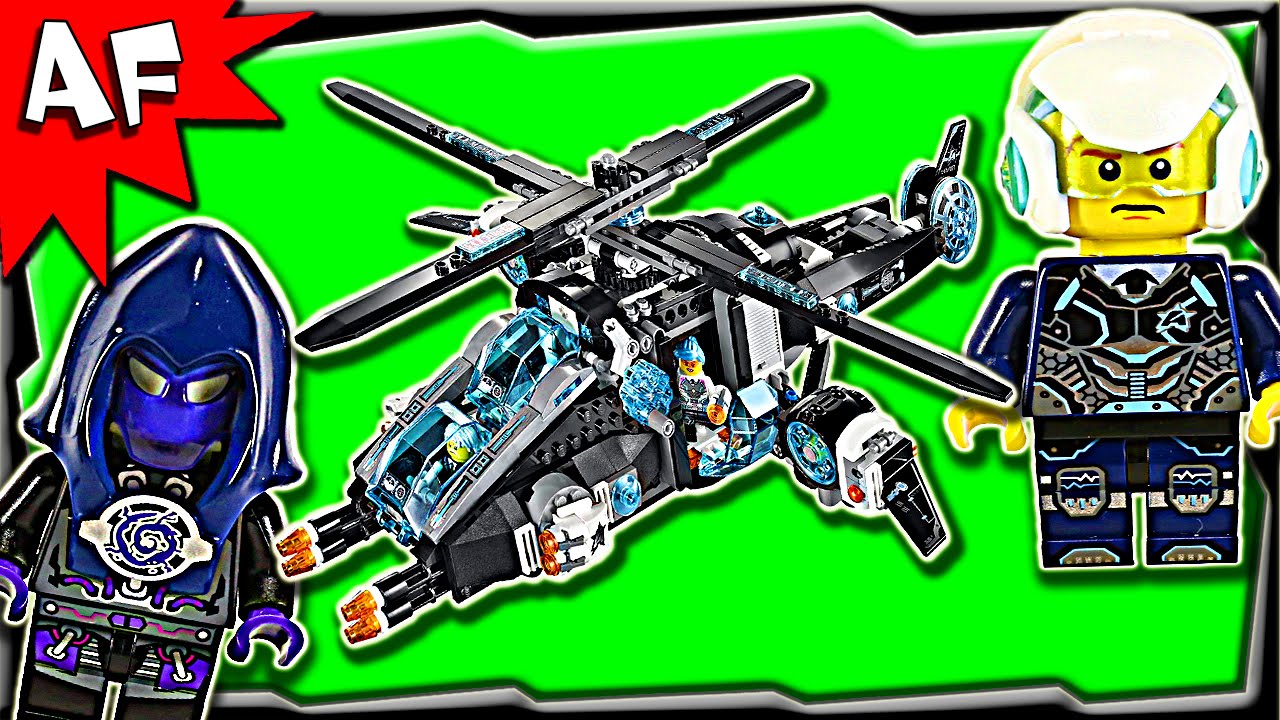 Lego Ultra Agents ULTRACOPTER vs AntiMatter 70170 Stop Motion Build Review