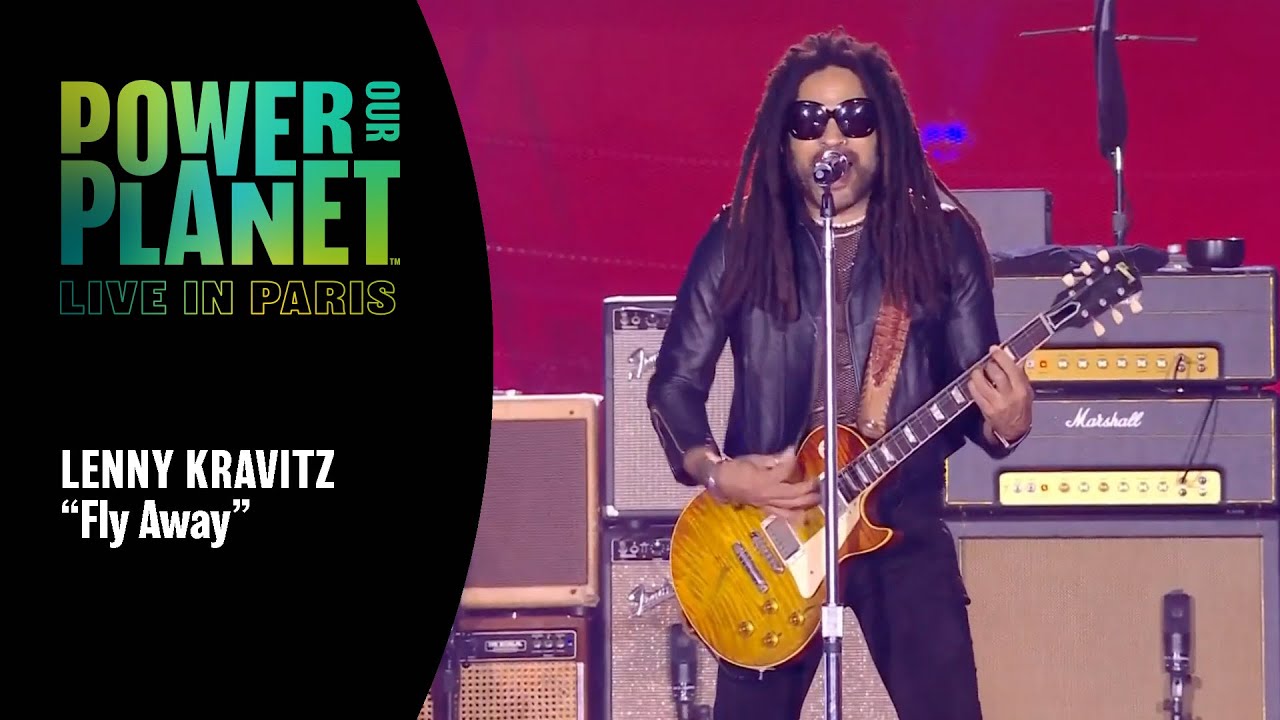 Lenny Kravitz Performs 'Fly Away' | Power Our Planet: Live in Paris