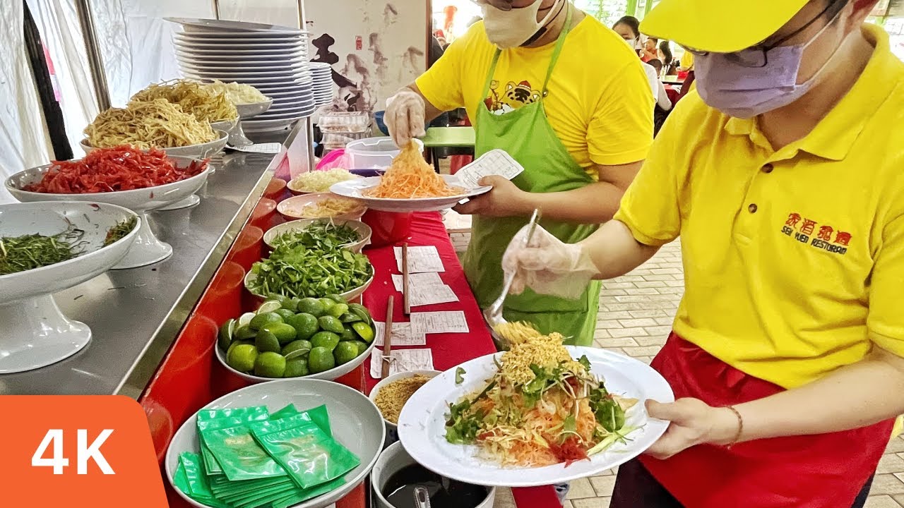 YEE SANG | Michelin Awarded 74 Year Old Yee Sang Recipe