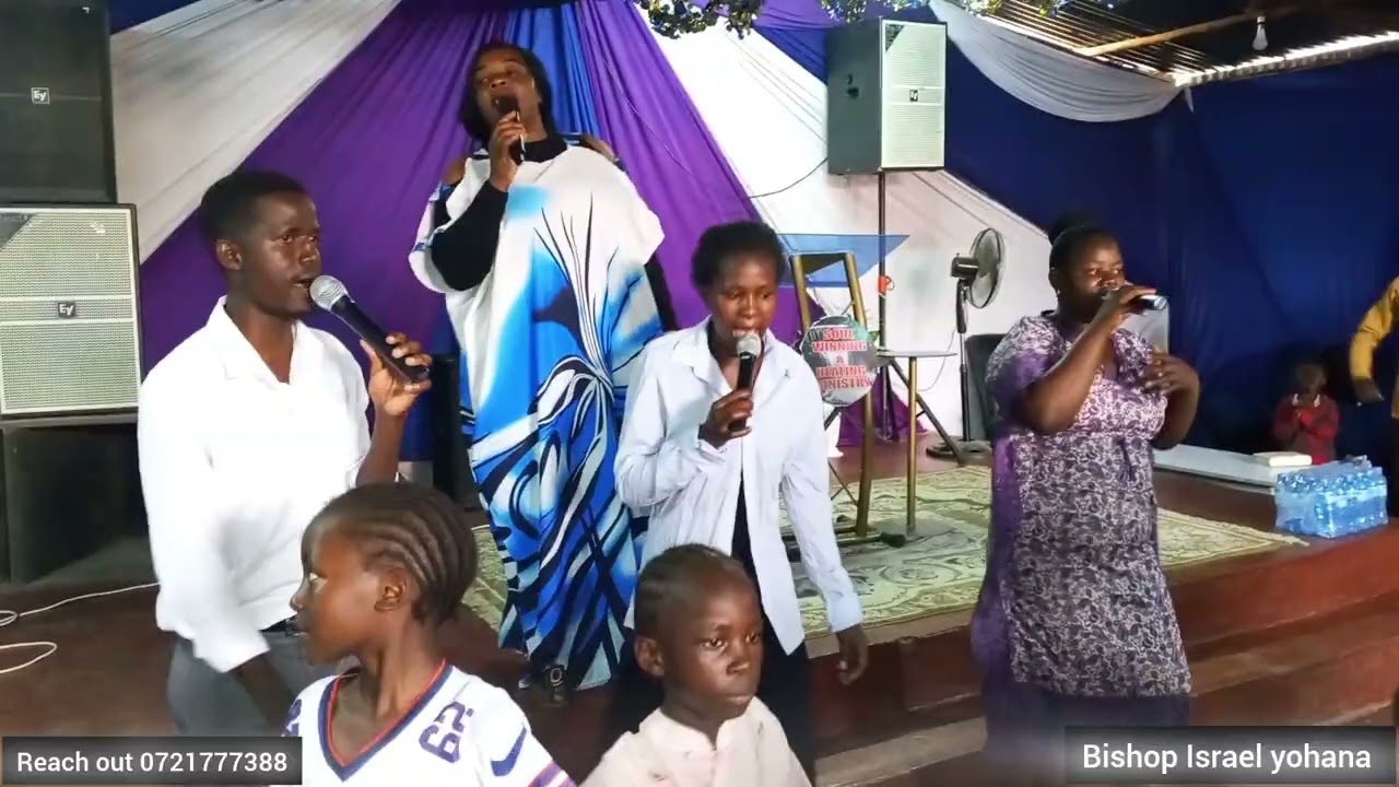 PRAISE AND WORSHIP AT SOUL WINNING AND HEALING MINISTRY 