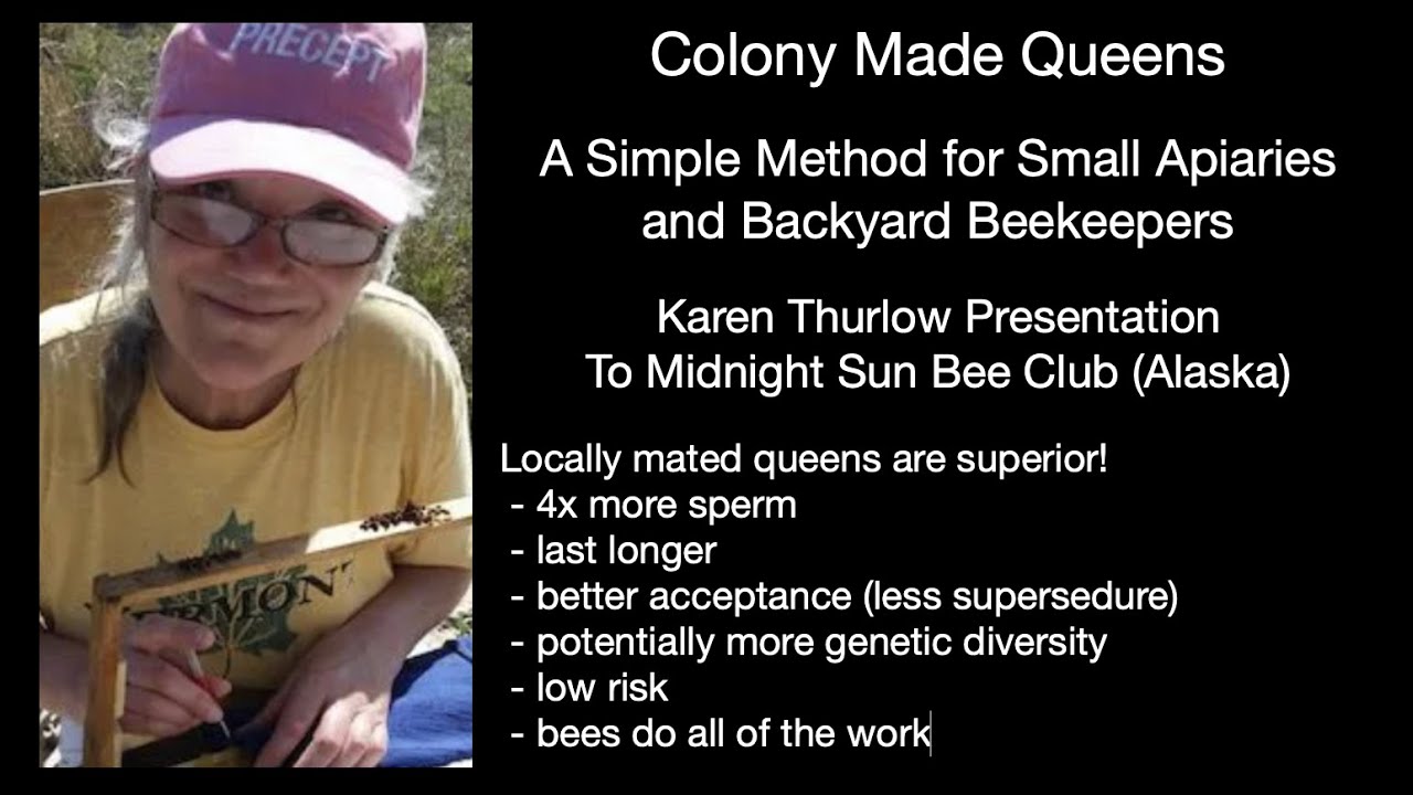 Queen Rearing for Small Apiaries and Backyard Beekeepers