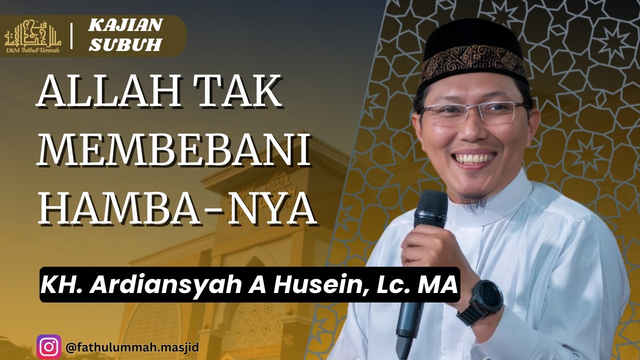 Allah Menghendaki Kemudahan: Fikih Salat dalam Kondisi Sulit | KH. Ardiansyah A Husein, Lc. MA