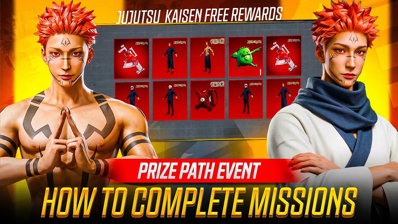 🔥JUJUSTU KAISEN PRIZE PATH EVENT | HOW TO COMPLETE PRIZE PATH MISSIONS - Free Lucky Coins!