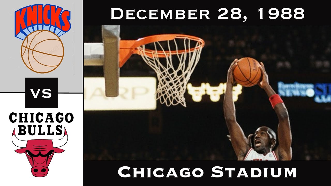 Full Game: Pippen's Toss-In Stuns the Knicks! | Bulls vs Knicks (December 29, 1988)