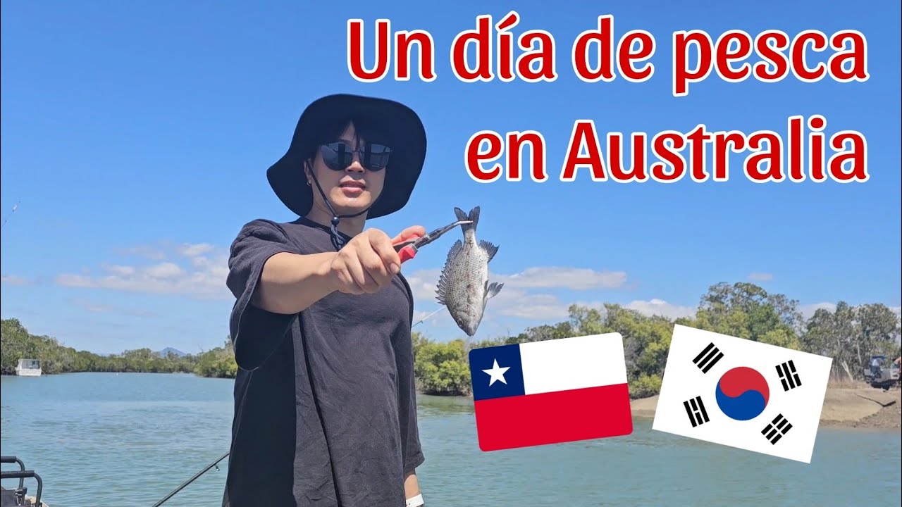 VAMOS DE PESCA CON AMIGOS COREANOS EN AUSTRALIA! | Nicolisa
