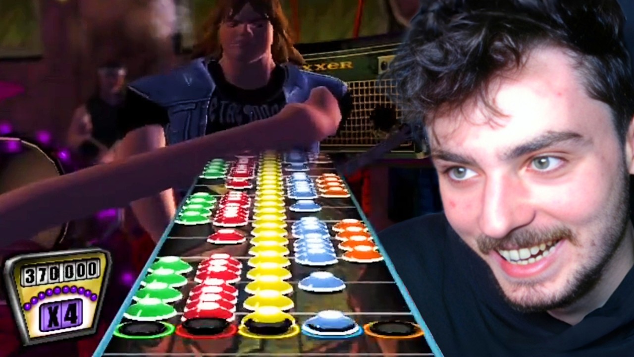 Какие видеоролики по Guitar Hero смотрели в 2008 году?