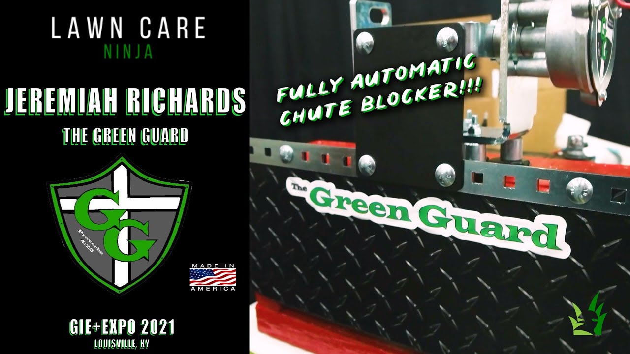 The Green Guard | Motorized Chute Blocker for your Mowers