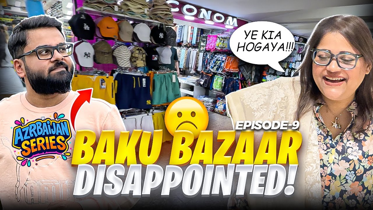 Shopping Day in Baku | Pakistani Couple in Azerbaijan 🇦🇿 Episode 9