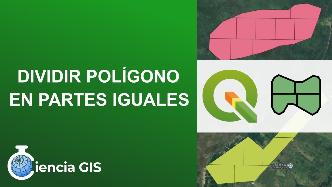 Cómo Dividir Polígonos en Partes Iguales en QGIS
