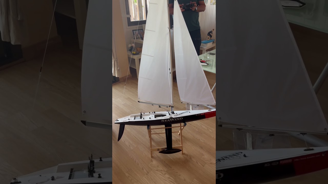 Velero RC 'Seawind' Kyosho.⛵️🎮😎