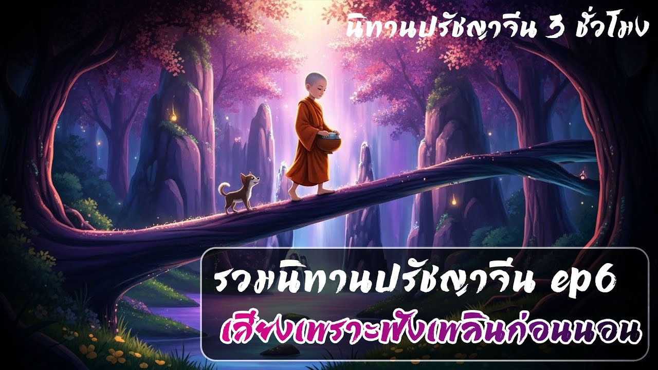 รวมนิทานปรัชญาจีน Ep6 เสียงเพราะฟังเพลินก่อนนอน