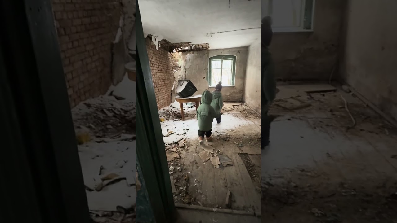 Нашли заброшенный немецкий дом