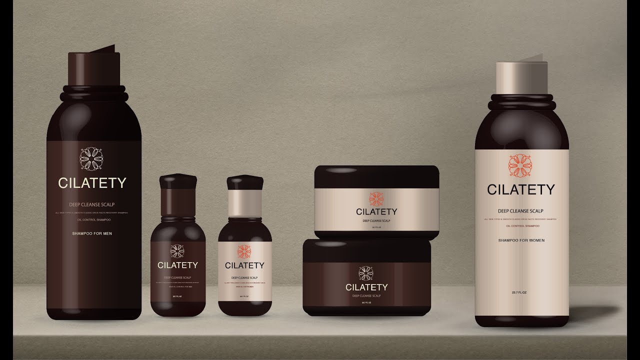 3D Design Cosmetic Label in Adobe Illustrator (Part 1 of 2)