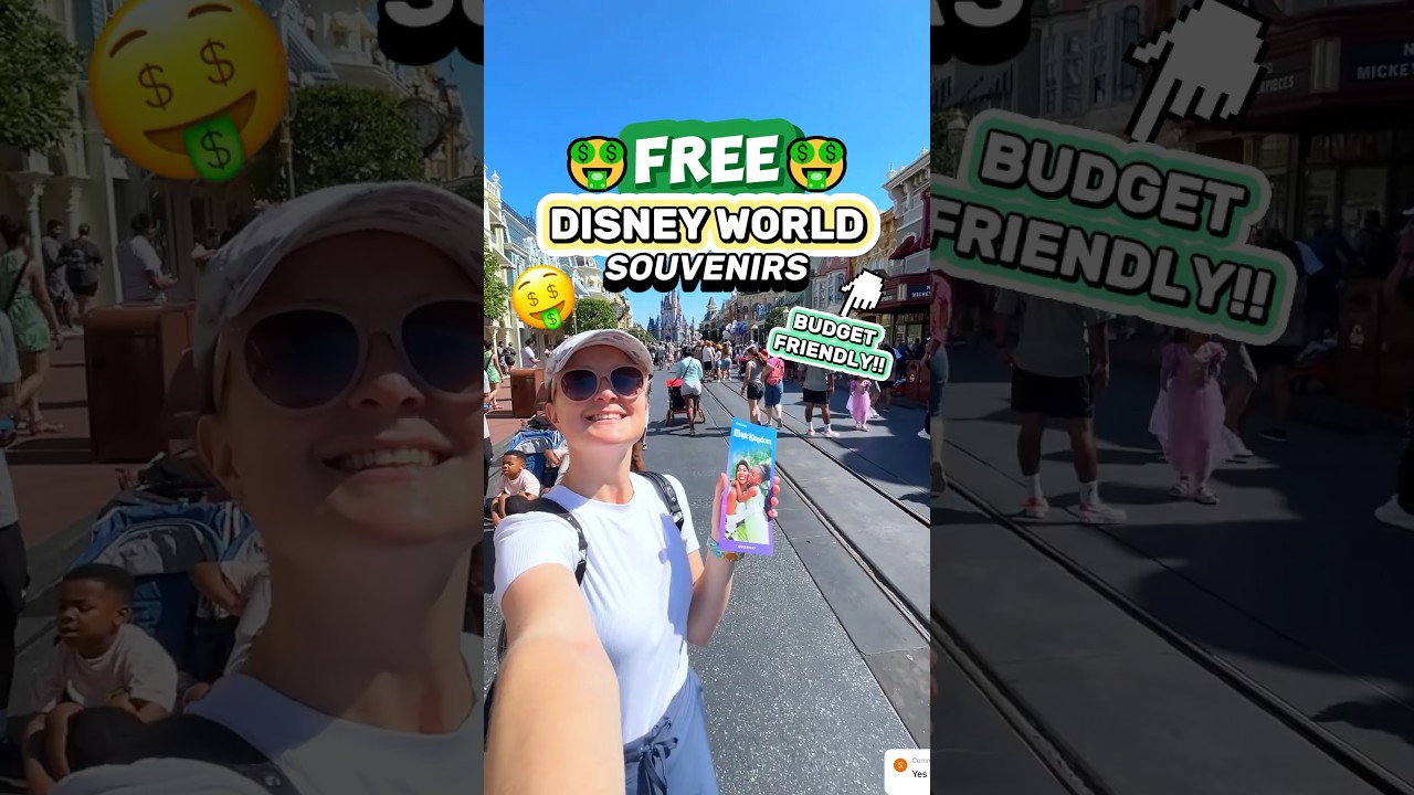 FREE Disney World Souvenirs YOU Should Know! 🤑🏰(Budget Friendly Vacation Tips)