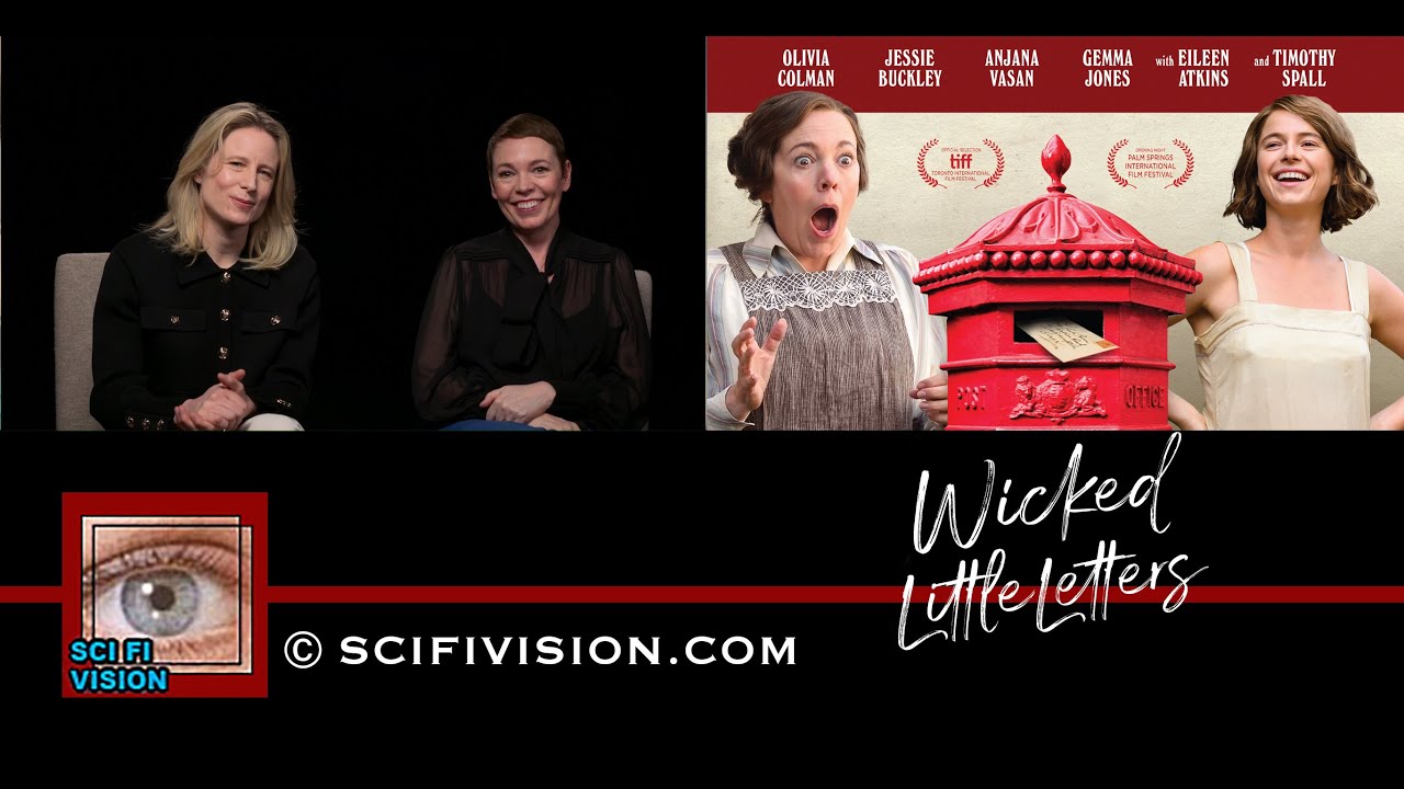 SciFi Vision Exclusive - Olivia Coleman & Thea Sharrock - Wicked Little Letters - 3/20/24