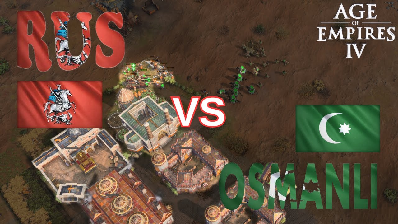 Age of Empires 4 1VS1 Lipany | Rus VS Osmanlı | vs Sky-Fox