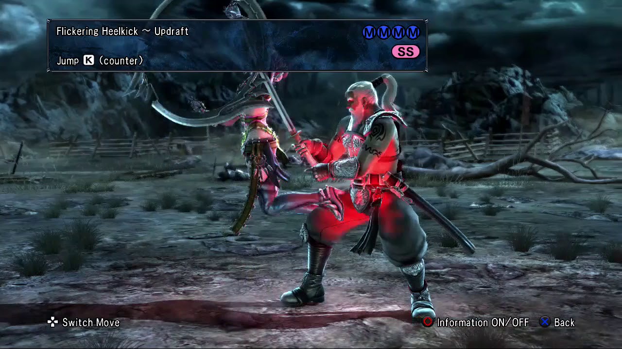 [鬍鬚髒] SoulCalibur V (PS3) Move List - Tira