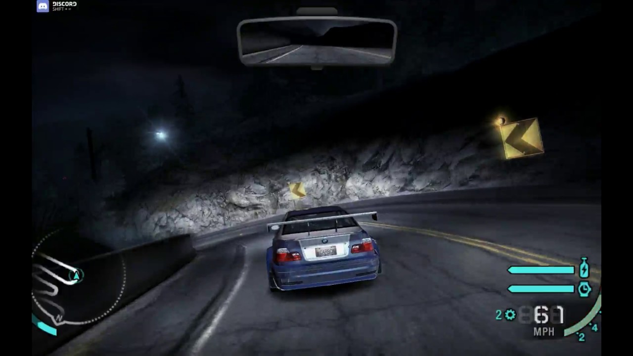 How to do the NFS Carbon canyon freeroam glitch