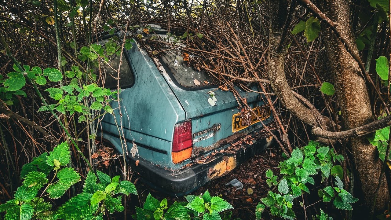 80s Car GRAVEYARD mk1 FIESTA Audi COUPE Ford Cortina Saab 22 unbelievable | IMSTOKZE 🇬🇧