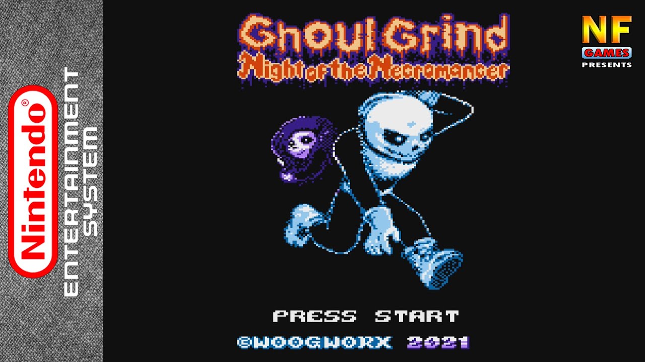 Ghoul Grind: Night of the Necromancer. NES [No Damage Walkthrough] - Famicom | Nintendo | Fantendo