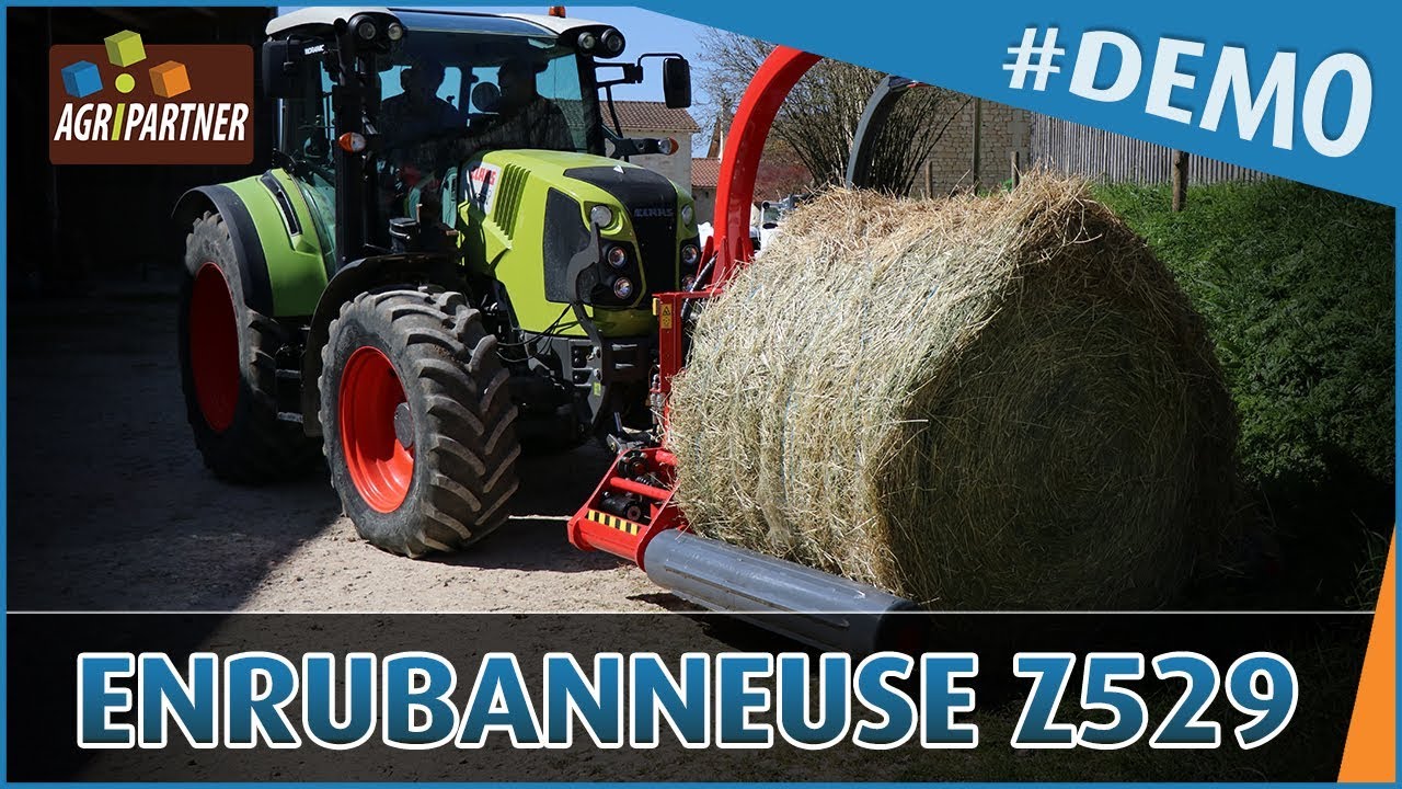[DEMO] Enrubanneuse portée Z529 Metal-Fach by Agripartner