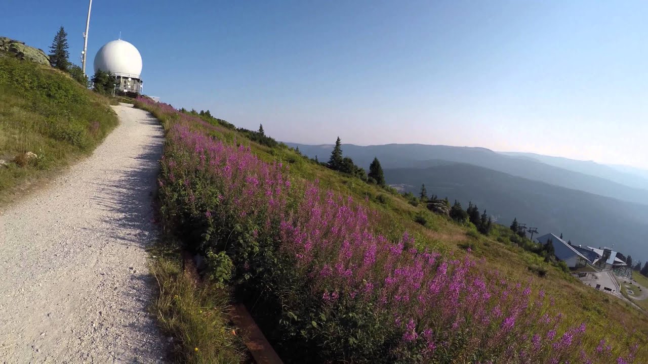 Bodenmais  Großer Arber  Kleiner Arbersee Rißlochfälle 2015 MTB 4K 32 km 999 hm Gopro 4