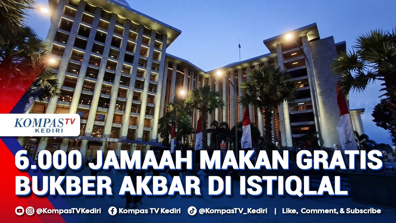 Masjid Istiqlal Gelar Bukber, 6.000 Jamaah Disiapkan Makan Gratis